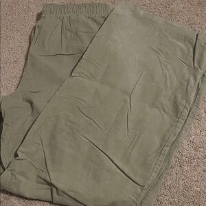 women’s Olive Green Pants la hearts